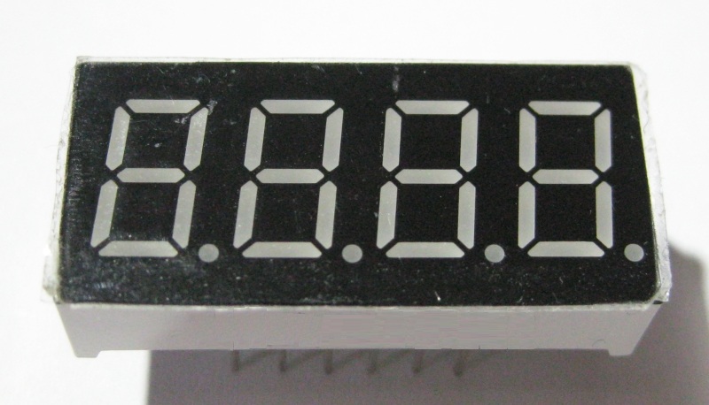 Sieben-Segmentanzeige