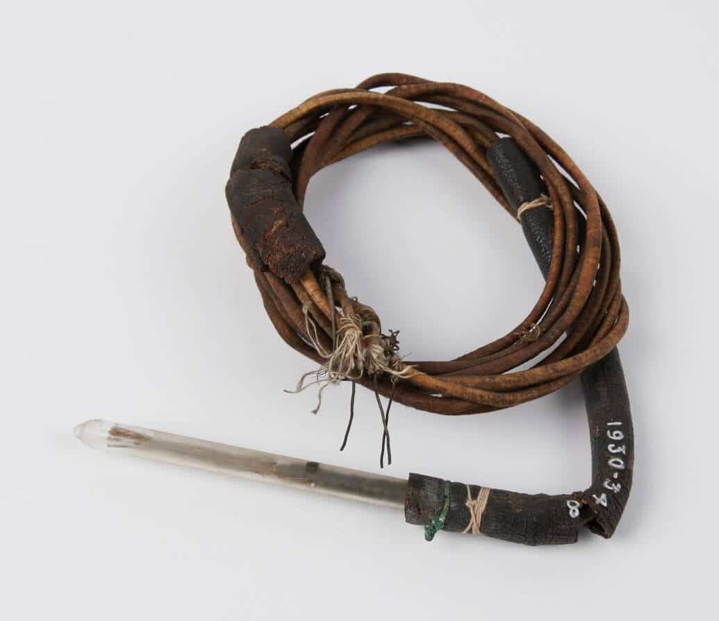 Bild 3: Rectum-Platin-Thermometer by Callendar (Quelle: https://collection.sciencemuseumgroup.org.uk/objects/co2719/rectum-thermometer-1886-1930)