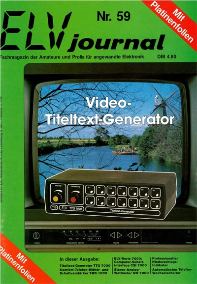 ELVjournal 5/1988