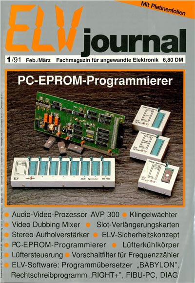 ELVjournal 1/1991