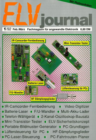 ELVjournal 1/1992