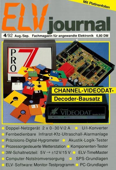 ELVjournal 4/1992