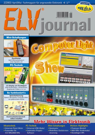 ELVjournal 2/2003