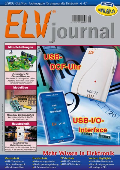 ELVjournal 5/2003