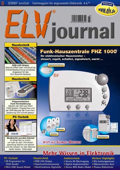 ELVjournal 3/2007