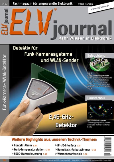 ELVjournal 1/2008