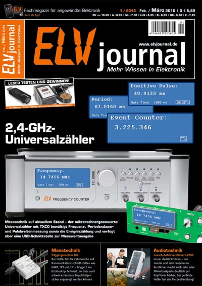 ELVjournal 1/2016