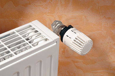 Bild 2: Heizkörperregler am Heizkörper