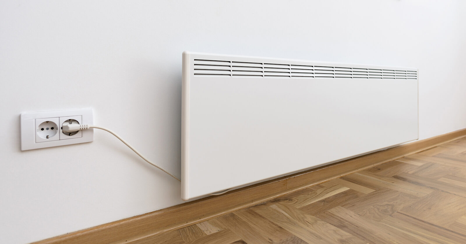 Bild 3: Eine Elektroheizung mit Stecker