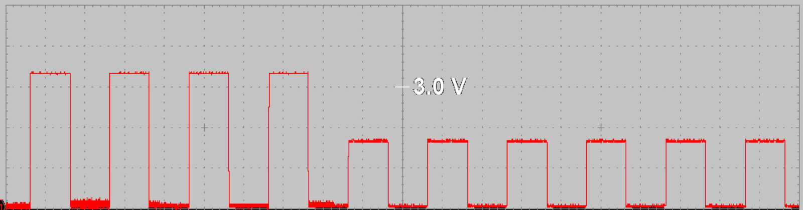 Spannung an einem Eingangskanal