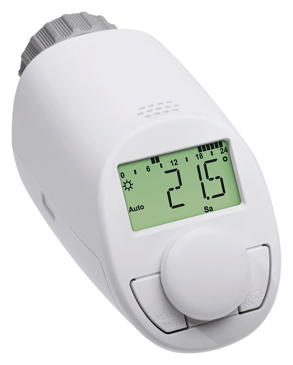 Bild 5: Der elektronische Heizkörperthermostat von eqiva