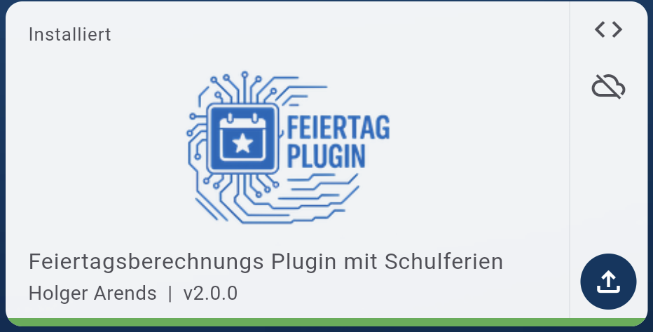 Bild 1: Feiertagsberechnung 2.0
