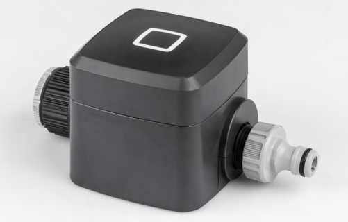 Bild 21: Bewässerungsaktor mit Gardena Adapter und Hahnanschluss
