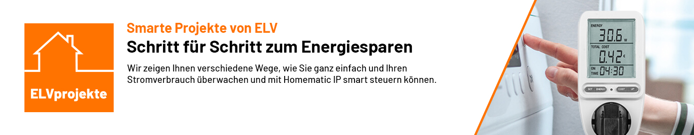 Entdecken Sie unsere ELVprojekte zum Thema Energiesparen