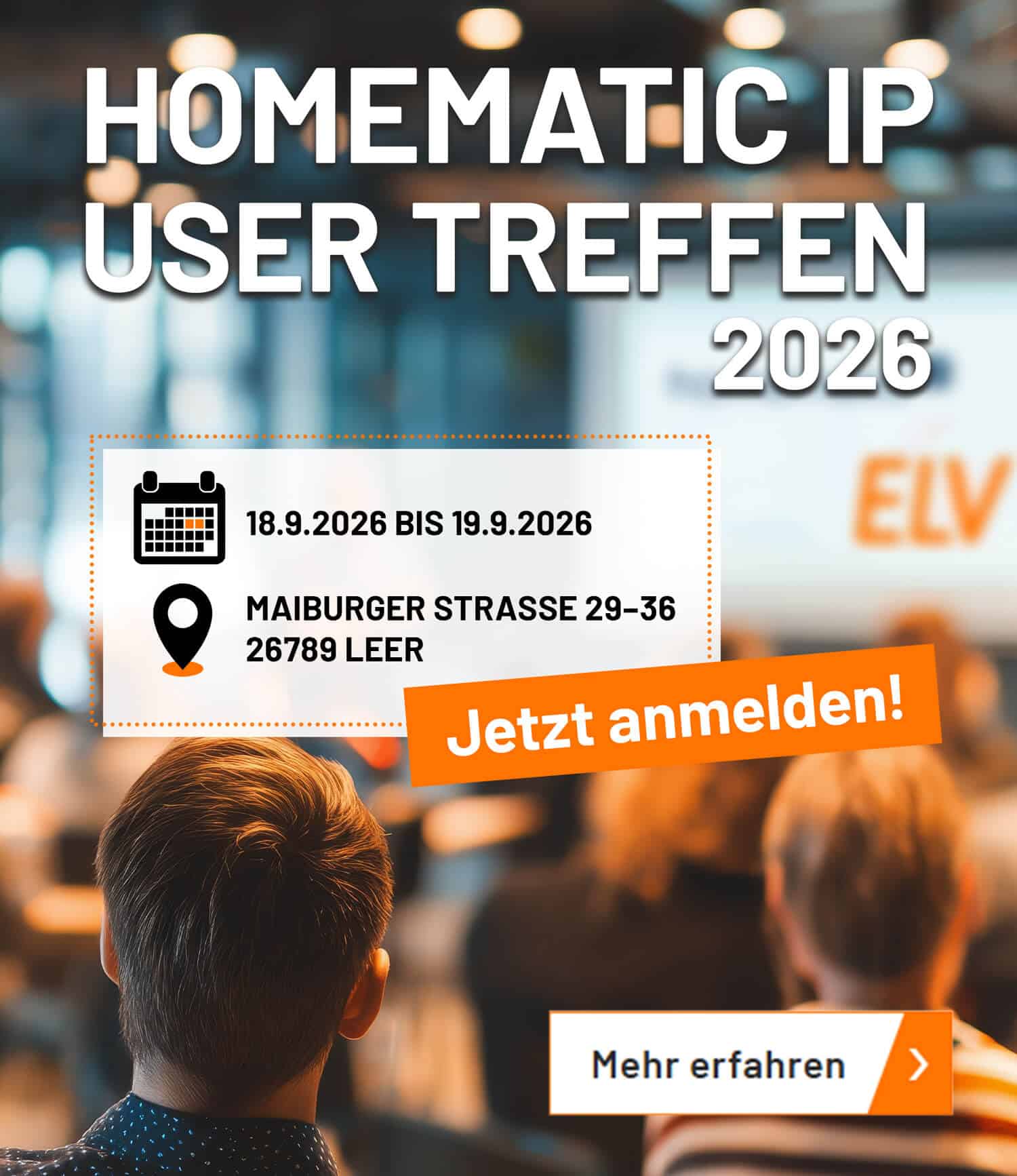 Kommt zum Homematic IP User Treffen 2026