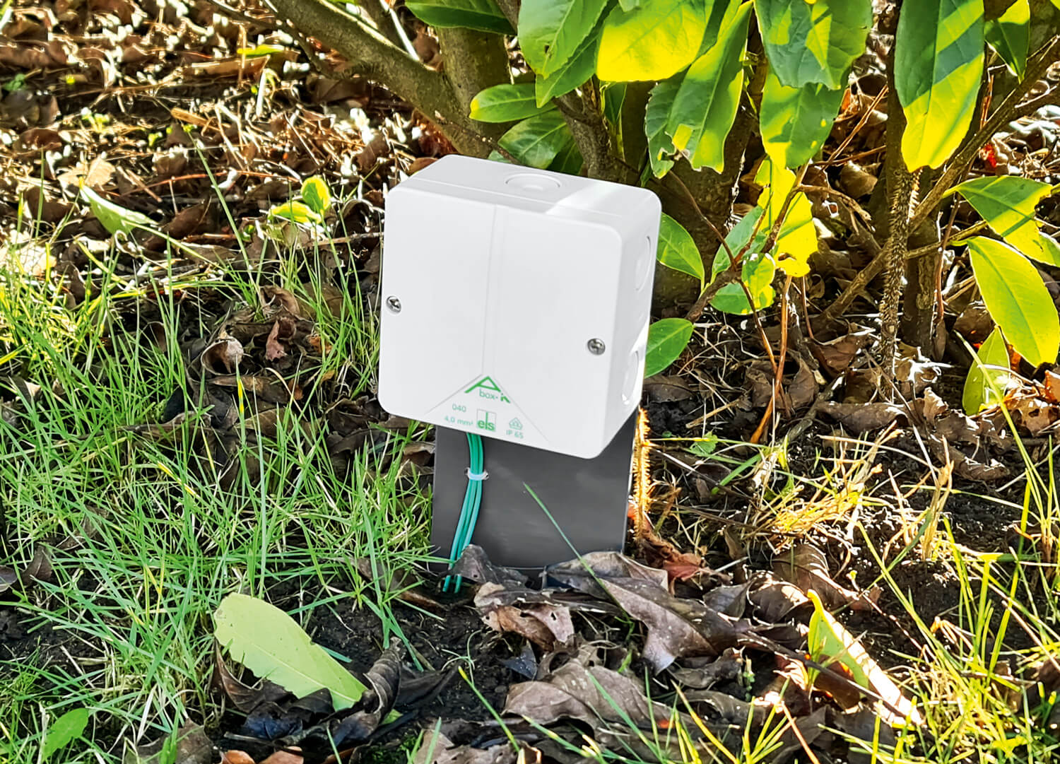 Bild 1: Aktor im Garten