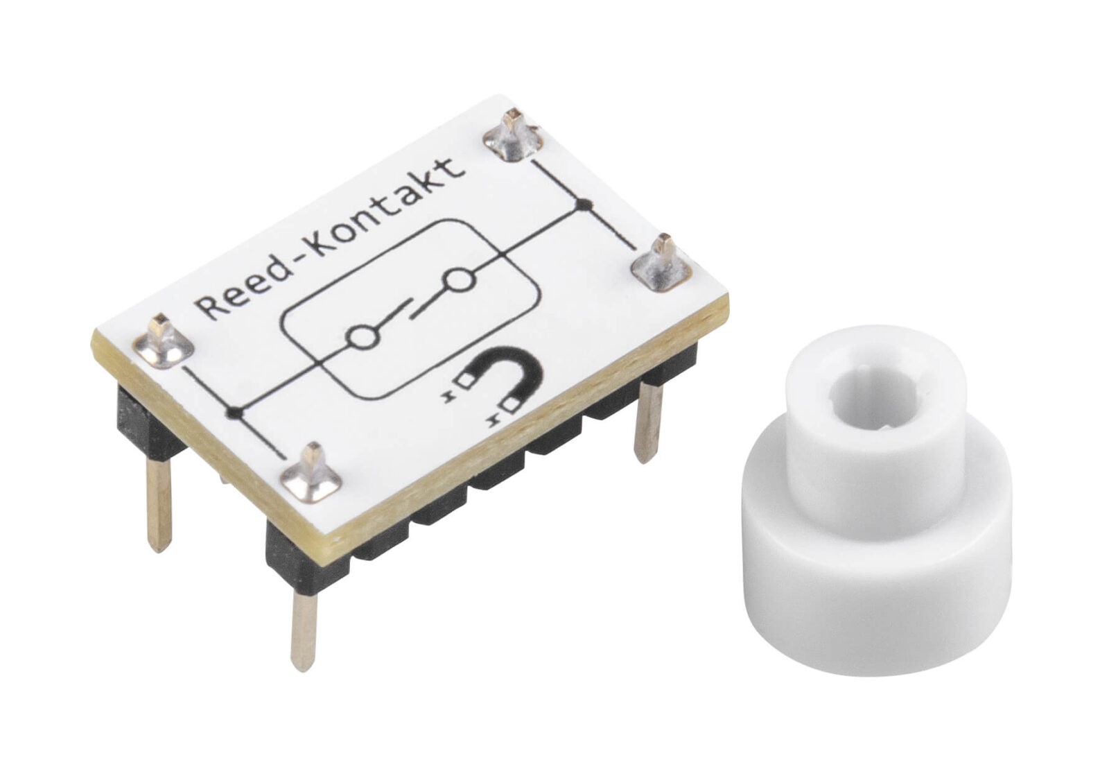 Bild 01: PAD-Modulplatine Reed-Kontakt