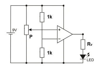 Bild 2: OpAmp als Komparator