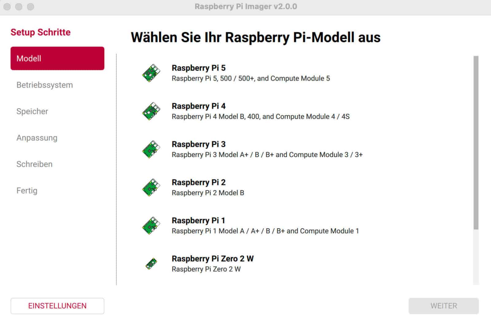 Bild 3: Einfache Inbetriebnahme des Raspberry Pis mit dem Raspberry Pi Imager