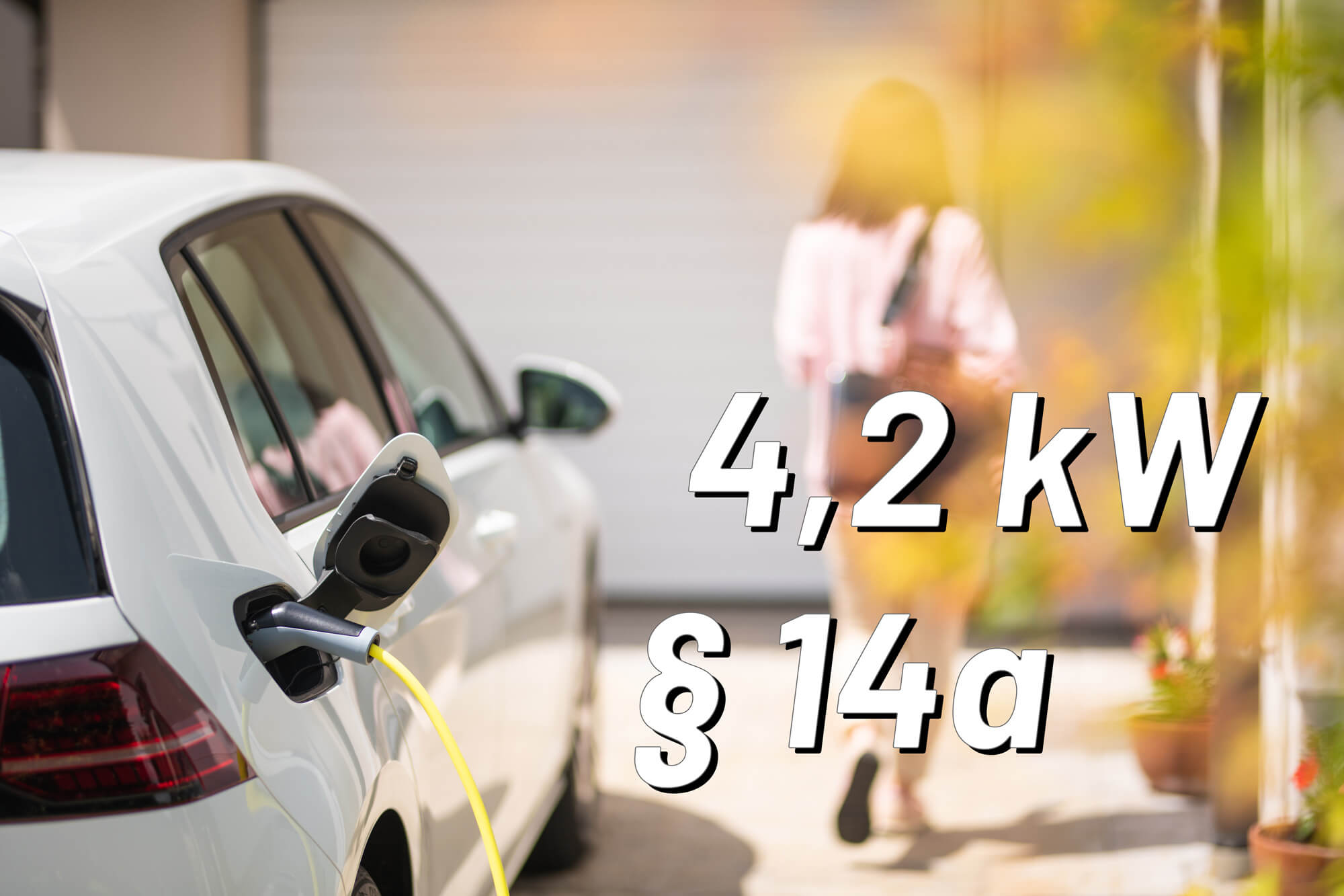 Bild 3: Gedrosselte Ladestation oder Wärmepumpe bei Steuerung des Netzbetreibers