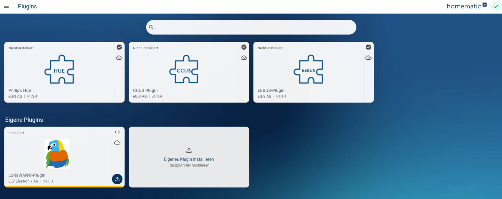 Bild 3: Nach Installation des Plugins muss dieses noch konfiguriert werden