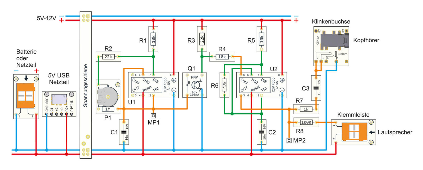 Bild 4: Anschlussplan Schaltung