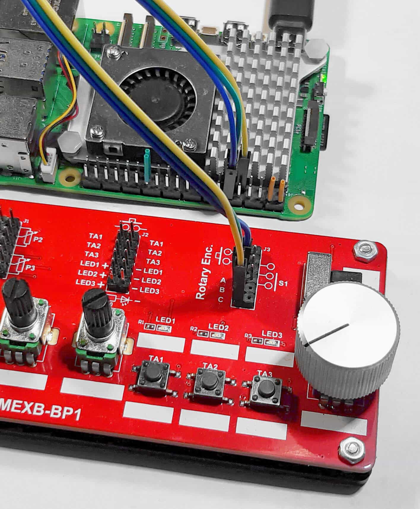 Bild 4: Rotary Encoder am Raspberry Pi