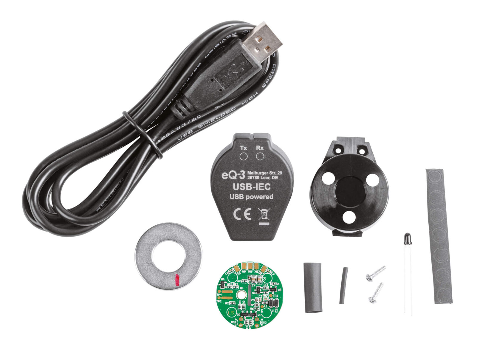 Bild 4: Der Lieferumfang des Bausatzes