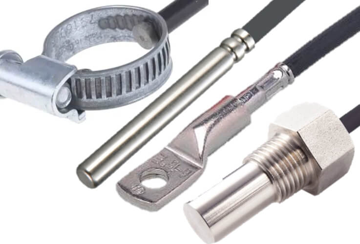 Bild 6: Verschiedene PT-Sensoren für unterschiedliche Einsatzzwecke