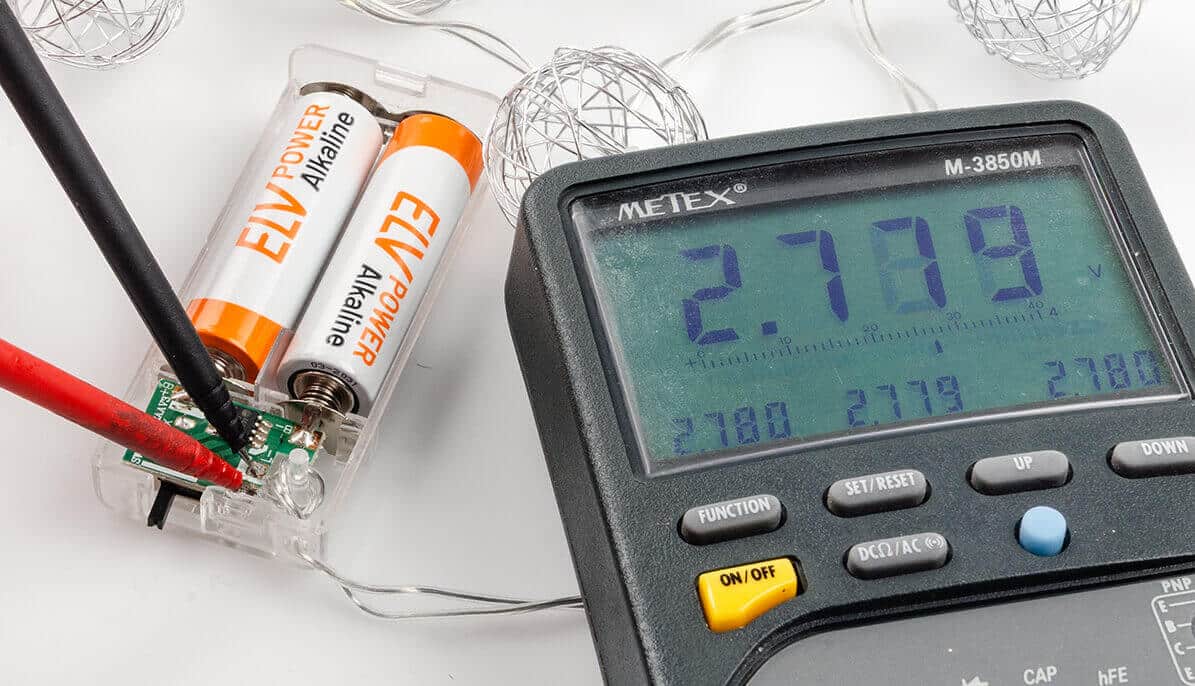 Bild 10: LED-Spannung messen