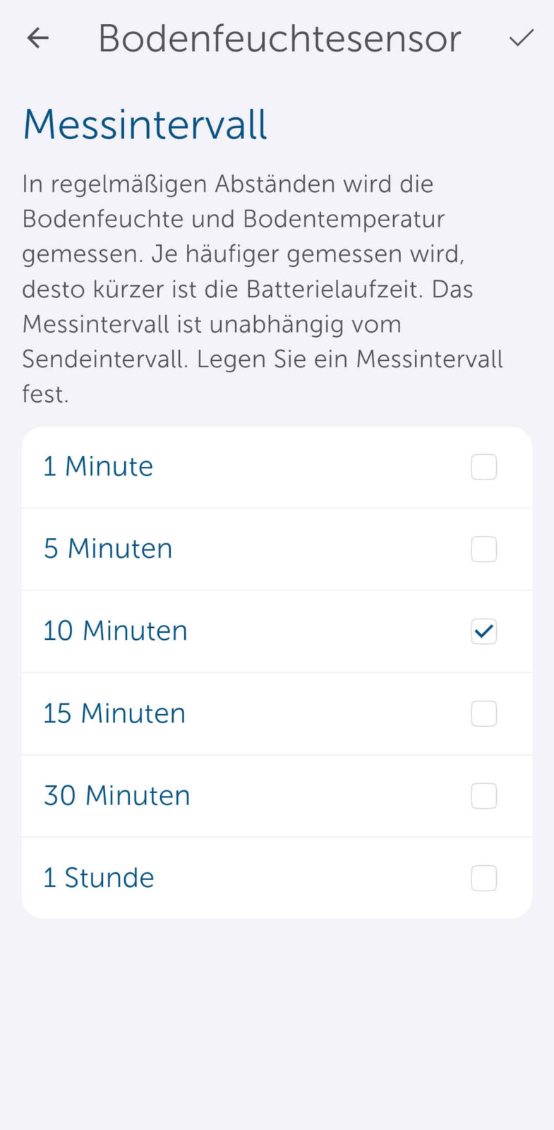 Bild 11: Konfiguration der Parameter zur Erfassung und Darstellung der Messwerte