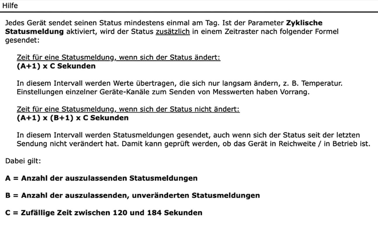 Bild 14: Zusammensetzung der zyklischen Aktualisierungsrate