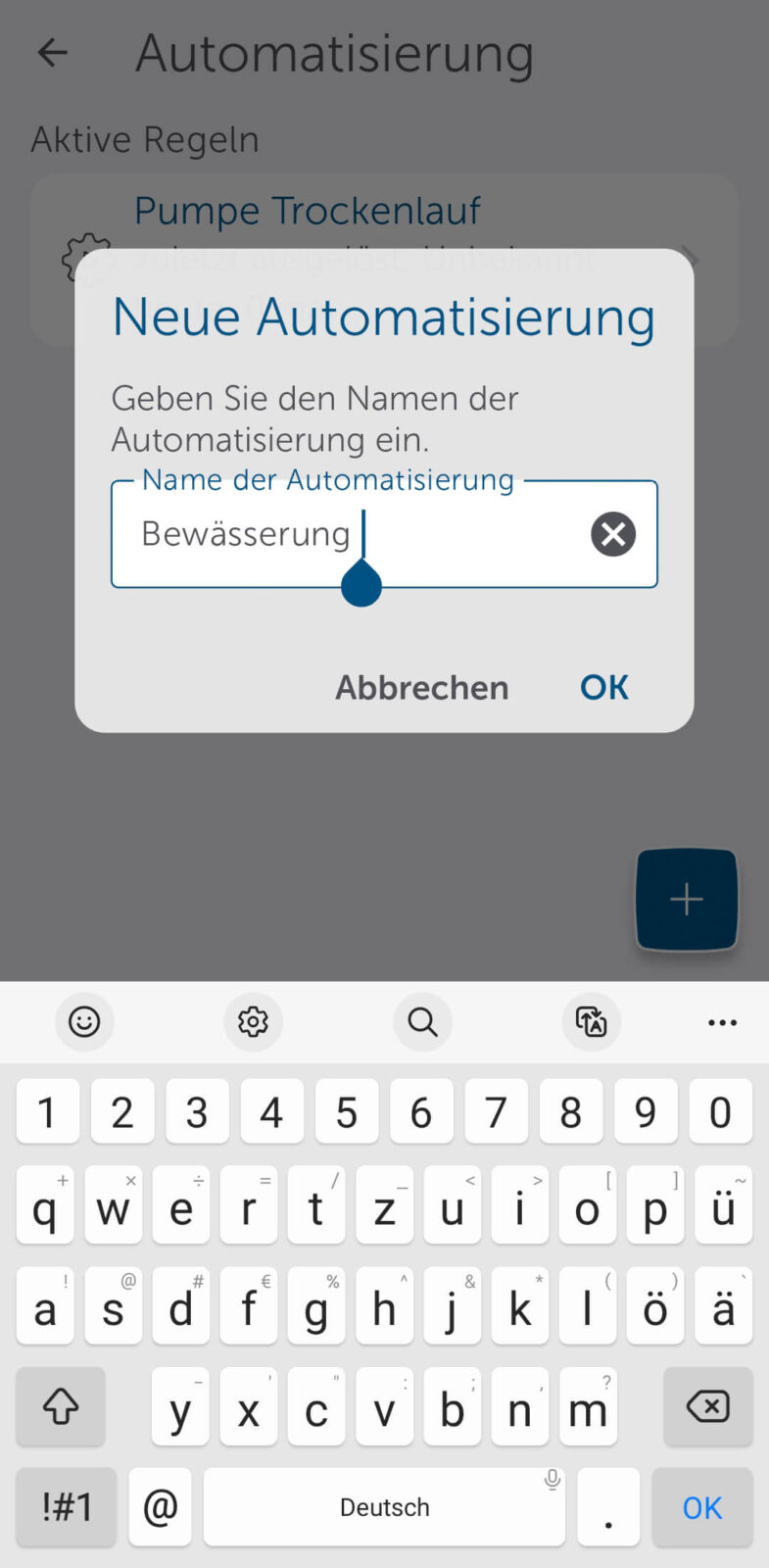 Bild 16: Automatische Bewässerung mit der Homematic IP App einrichten