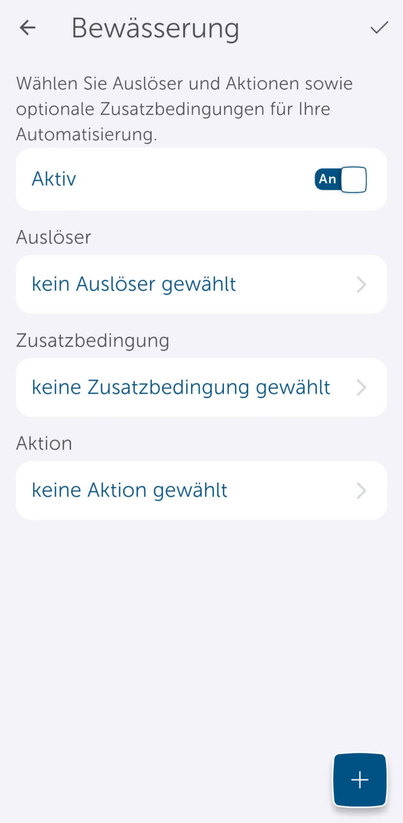 Bild 16: Automatische Bewässerung mit der Homematic IP App einrichten
