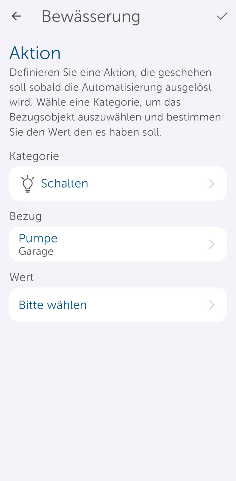 Bild 16: Automatische Bewässerung mit der Homematic IP App einrichten
