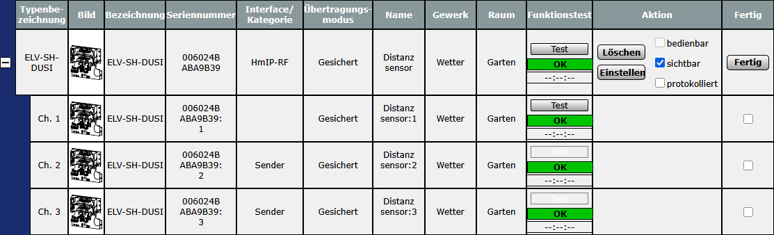 Bild 17: Namensvergabe und Zuordnung von Gewerk und Raum im Posteingang