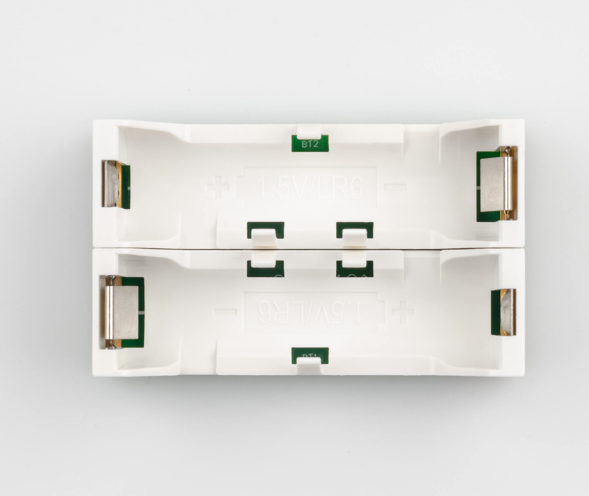 Bild 16: Platine mit Batteriehaltern