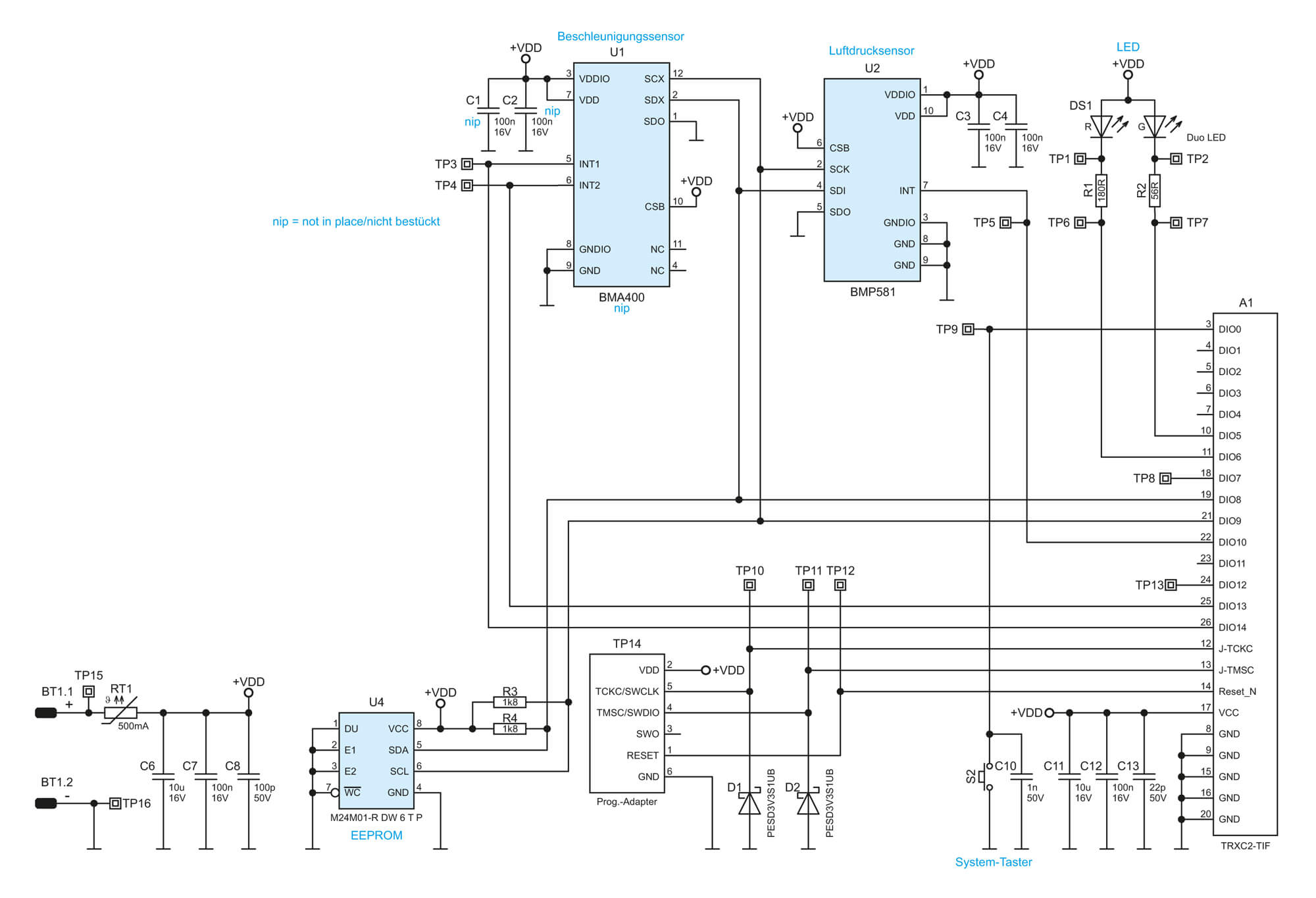 Bild 18: Das Schaltbild des ELV-SH-CAP