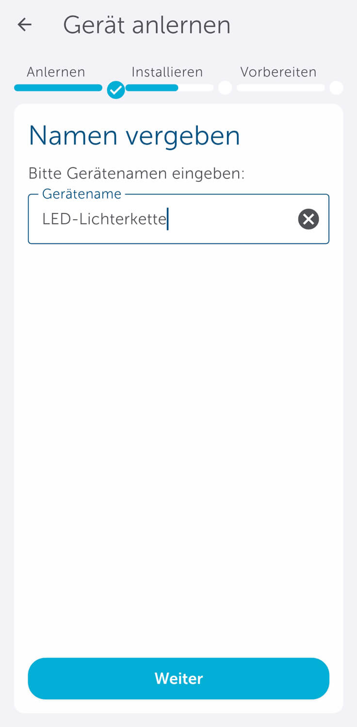 Bild 20: Anmelde-Assistent der App