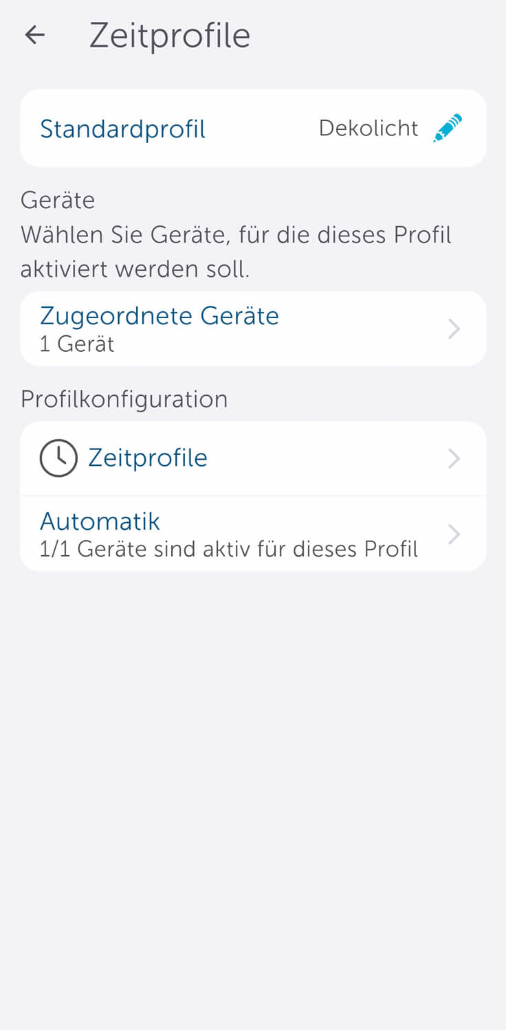 Bild 21: Zeitprofil einrichten