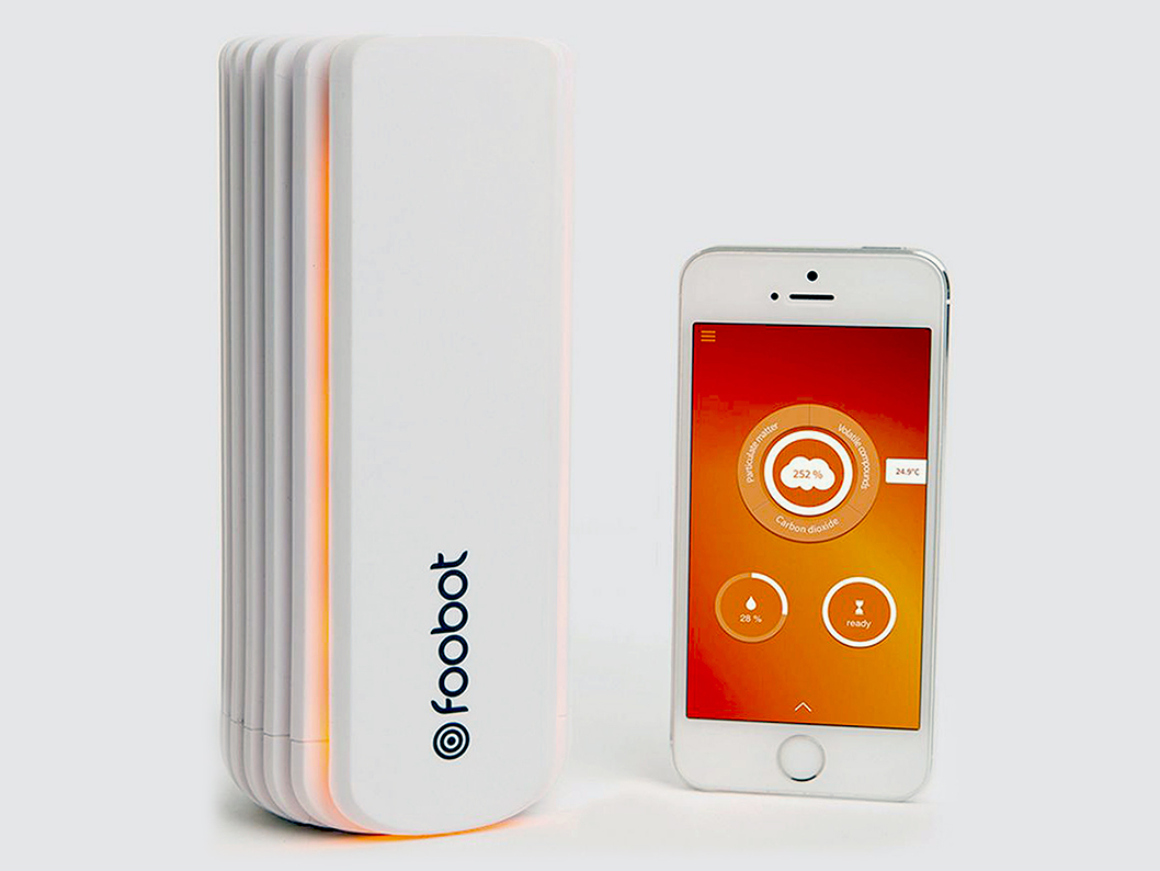 Bestandteile eines Foobot-Systems