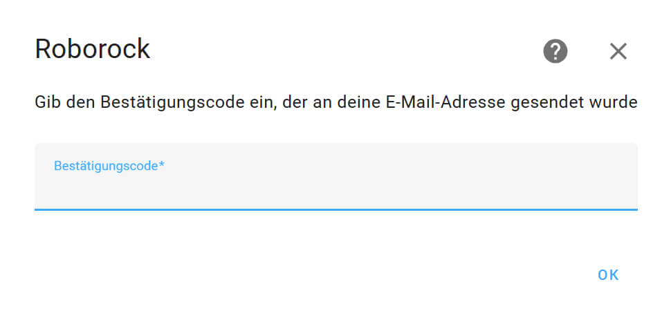 Bild 31: Bestätigungscode eingeben