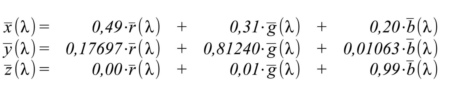 Gleichung 1