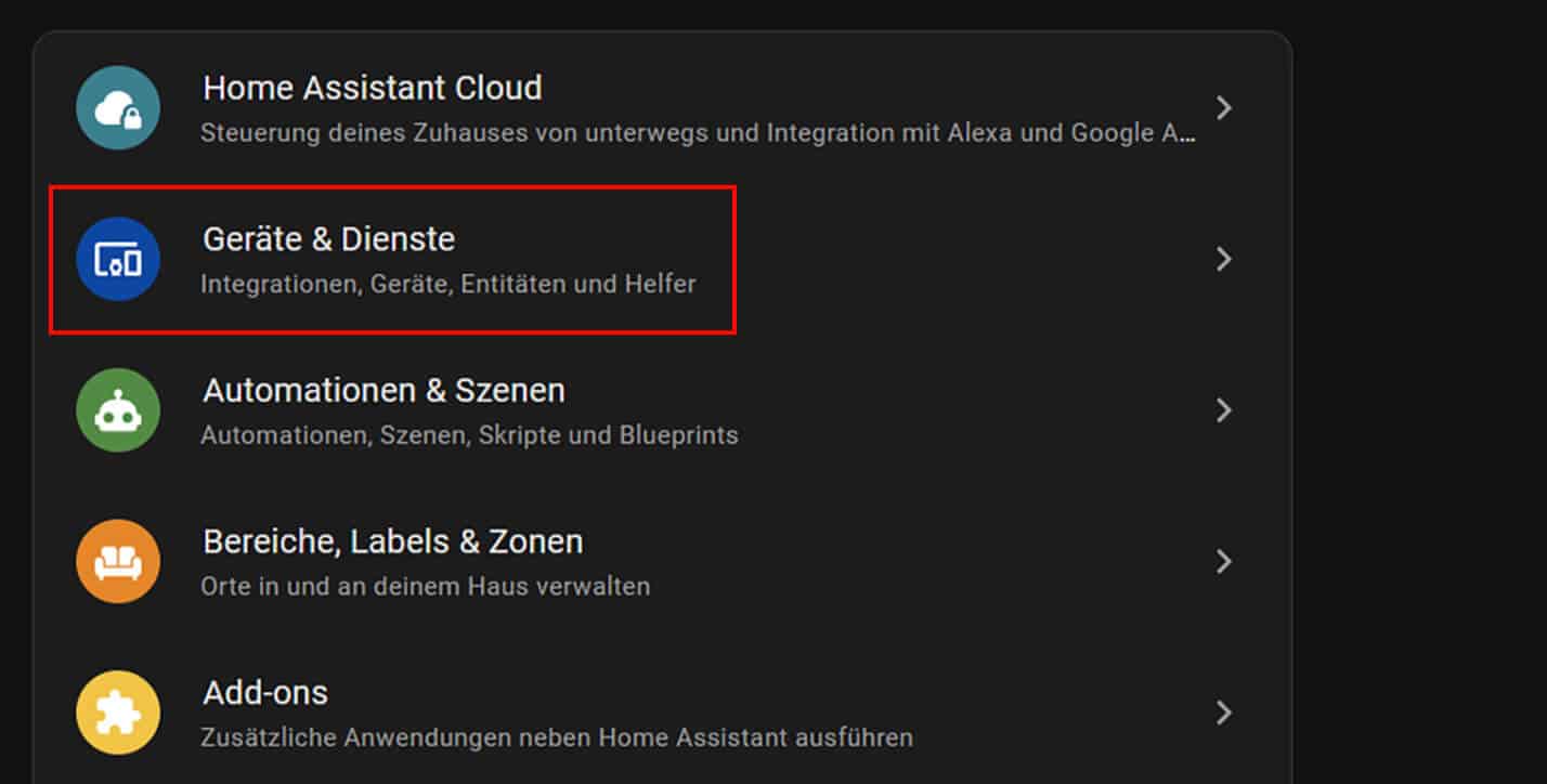 10. HACS ist nun als Add-on installiert. Um dieses verwenden zu können, muss HACS noch als Integration eingefügt werden.