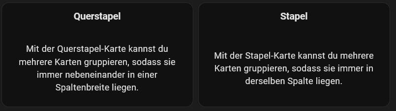 Stack Card (Stapel)